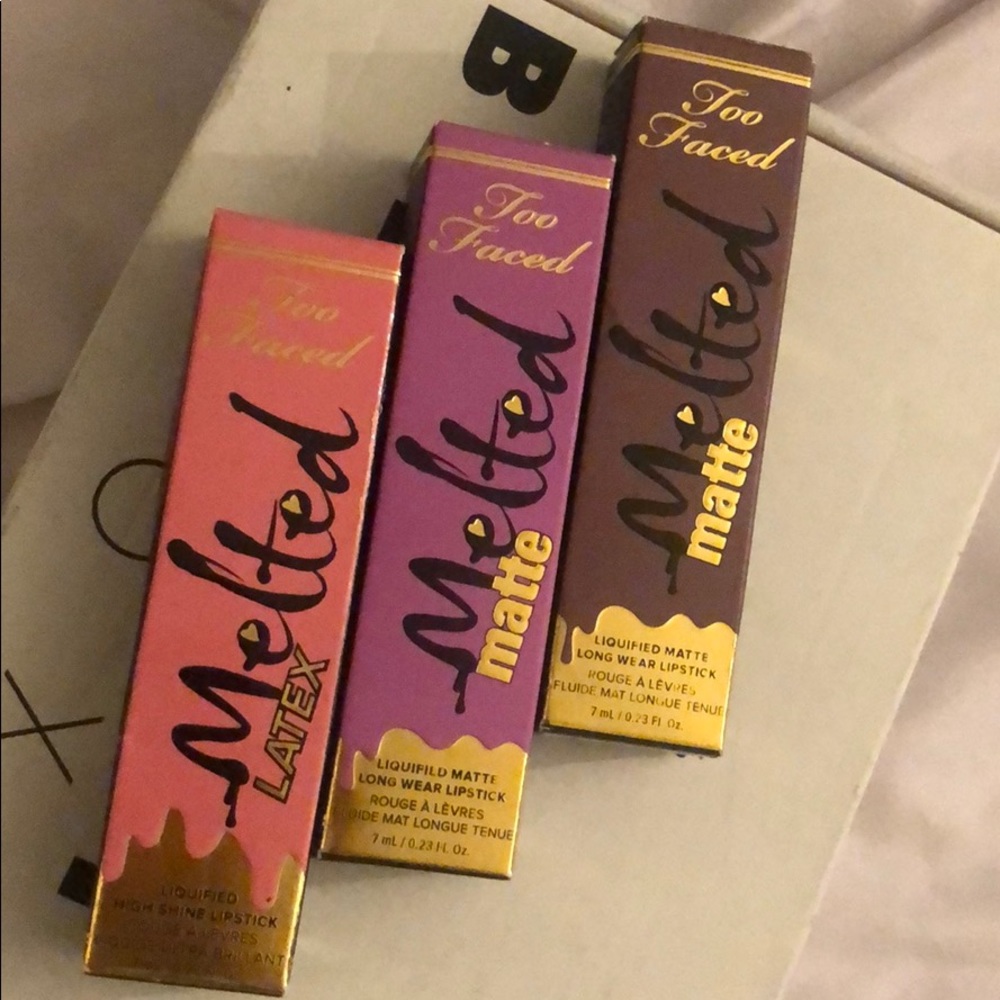 Too faced melted lip bundle